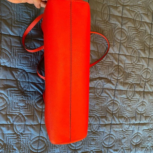 SALE! Michael Kors Jet Set large Travel Tote - Mandarin Leather - Picture 11 of 14